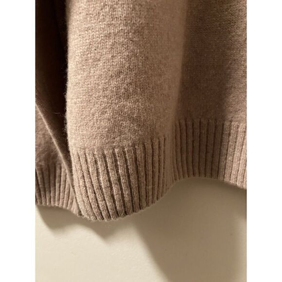 Oliver & Burke Sweater Size XXL Long Sleeve Crewneck NWT Lambswool‎ Beige - Picture 5 of 10